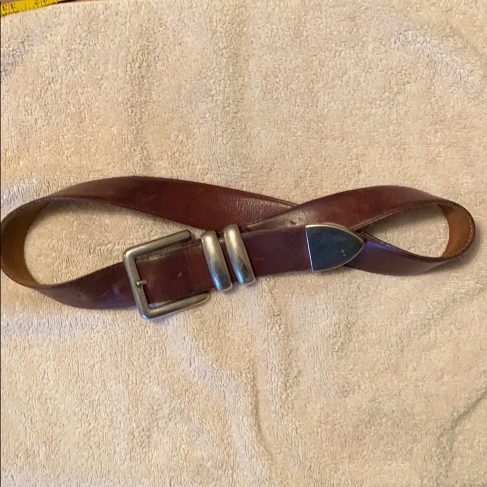 Ritz brown leather belt